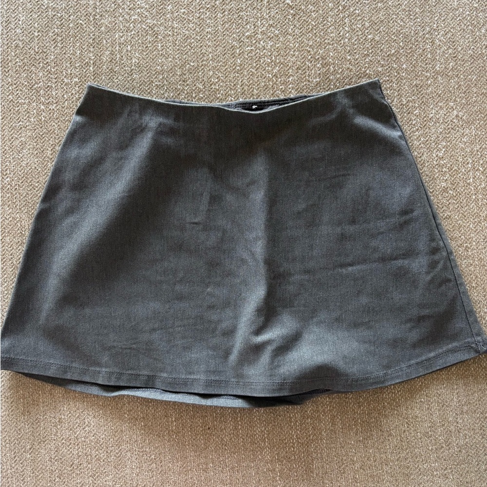 Garage Black Mini Skirt